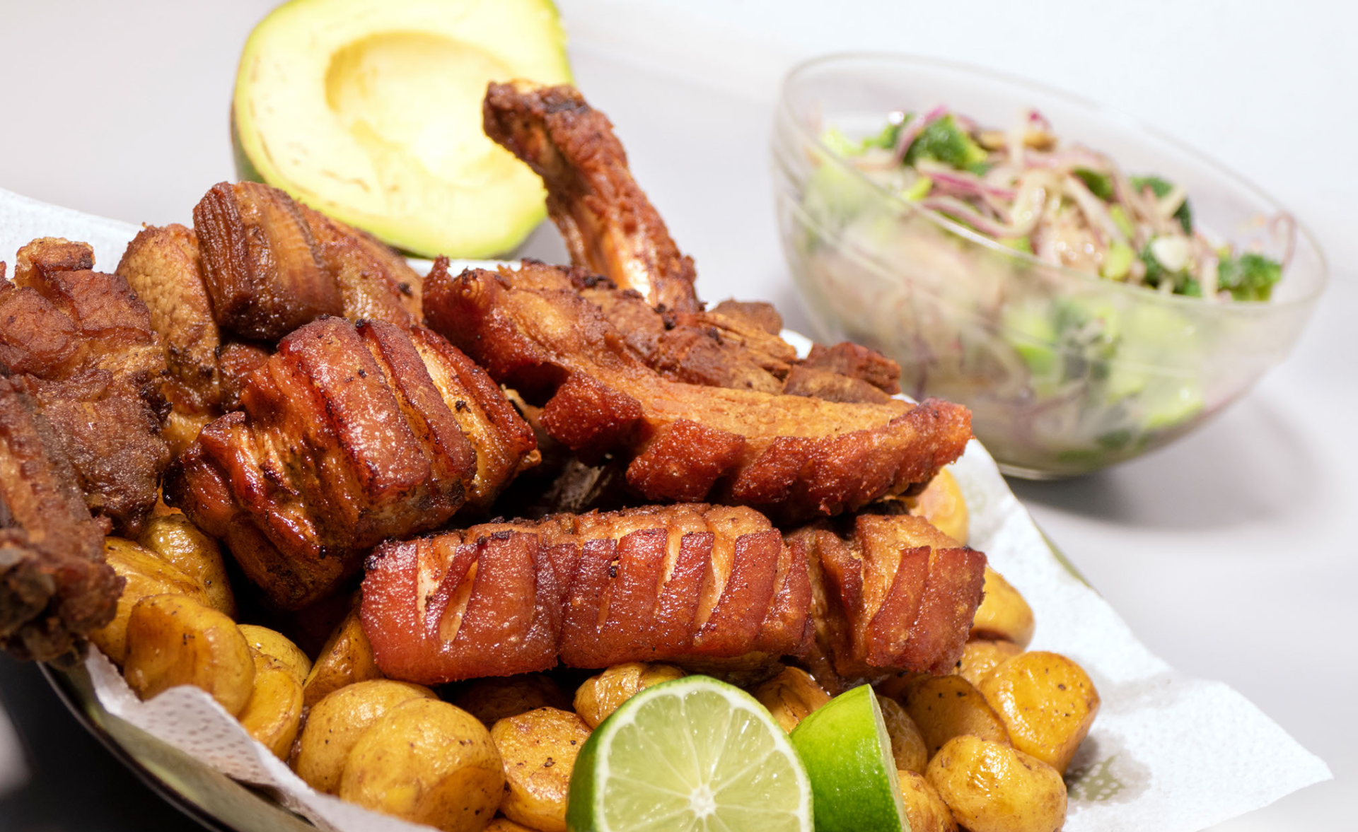 Foto de picada colombiana Foto de picada colombiana